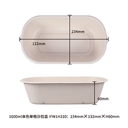 1000ml salad box