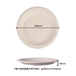 7inch round plate