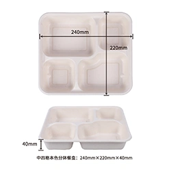 midium 4compartment lunch box